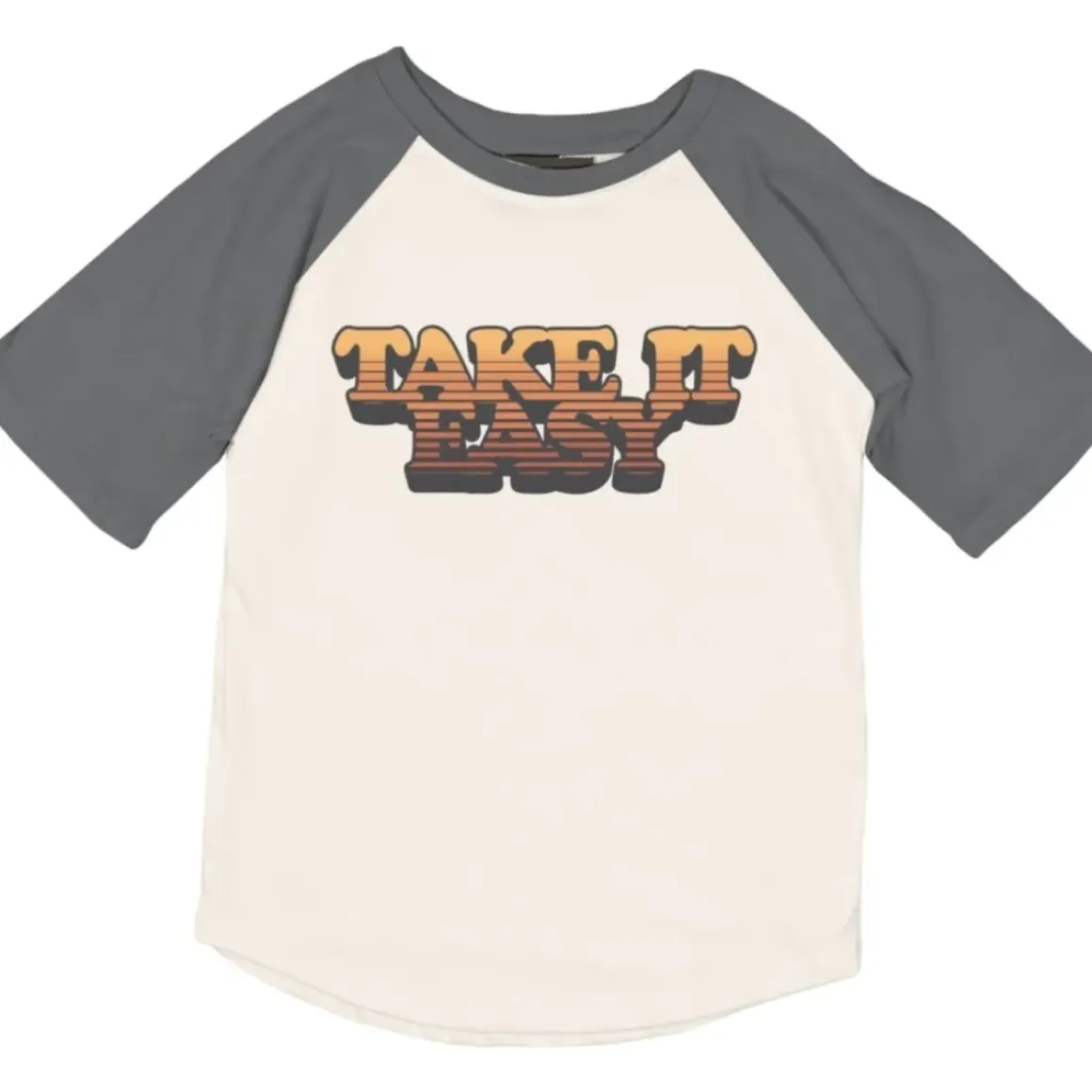 TAKE IT EASY RAGLAN TSHIRT