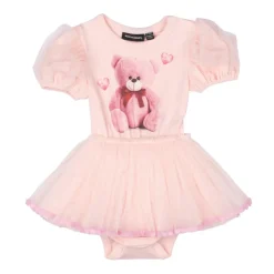 TEDDY BEAR CIRCUS TUTU ONESIE DRESS