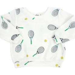 TENNIS BOXY SWEATSHIRT