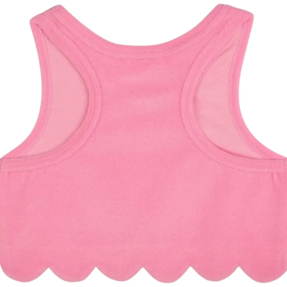 TERRY SCALLOP TANK TOP