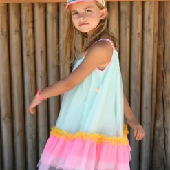 TIERED FLOWY DRESS