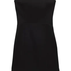 TINA BOW STRAPLESS DRESS