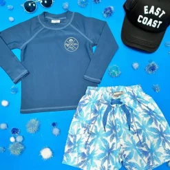 TROPICAL LONG SLEEVE RASH GUARD