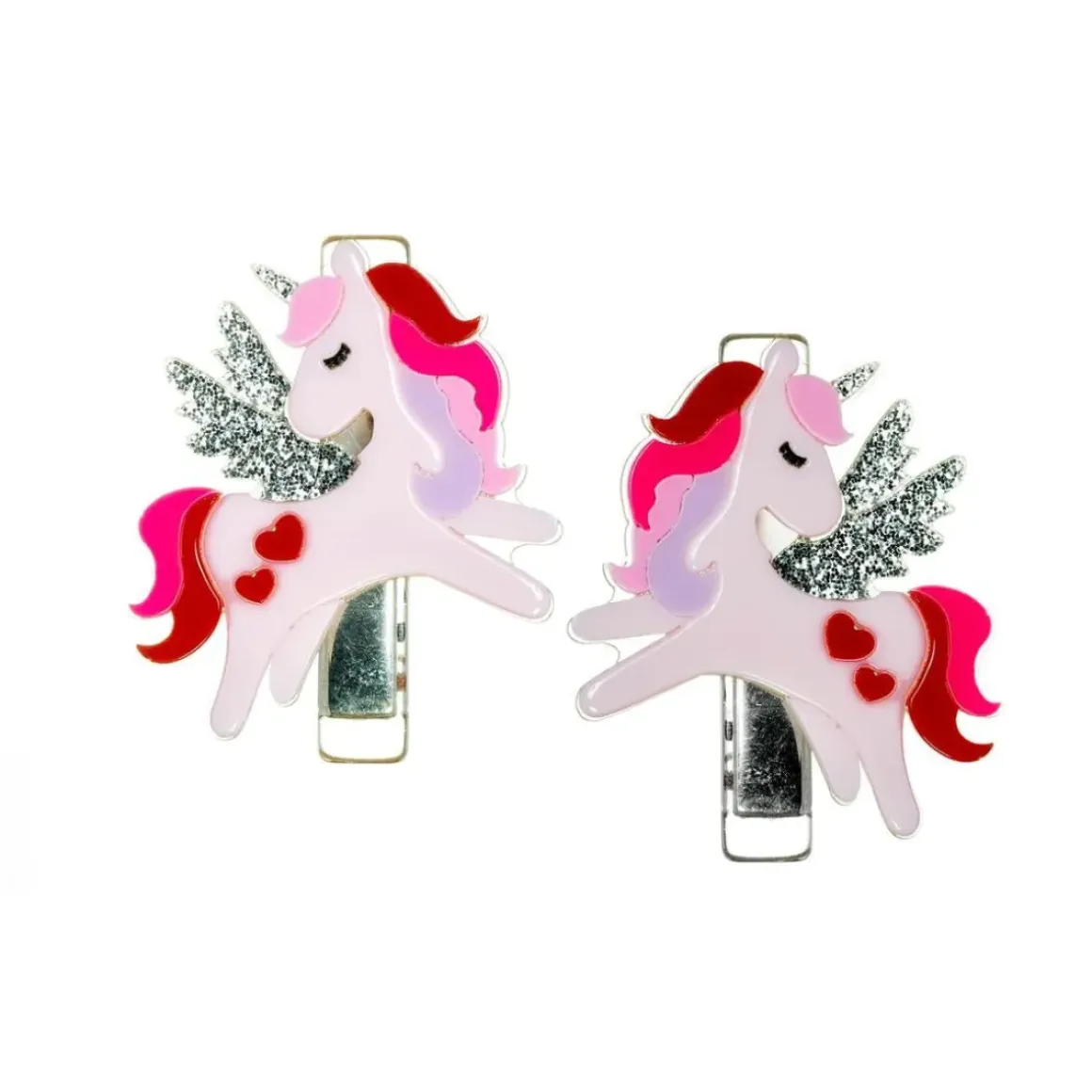 UNICORN LOVE ALLIGATOR CLIPS