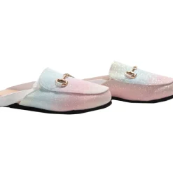 UNICORN OMBRÉ SHIMMER SLINGBACK SHOES
