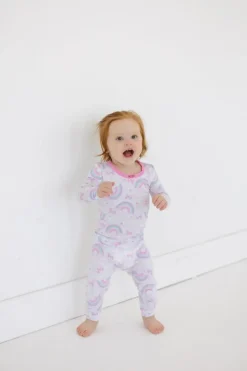 UNICORN RAINBOW LONG SLEEVE PJS