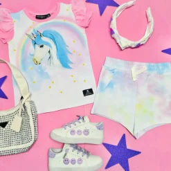 UNICORN TULLE SLEEVE TSHIRT