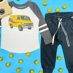 VANTASTIC LONG SLEEVE RAGLAN TSHIRT
