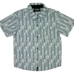 VIBE CHECK BUTTON DOWN TOP