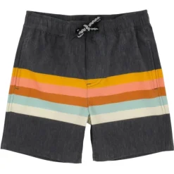 VINTAGE STRIPE SWIM TRUNKS