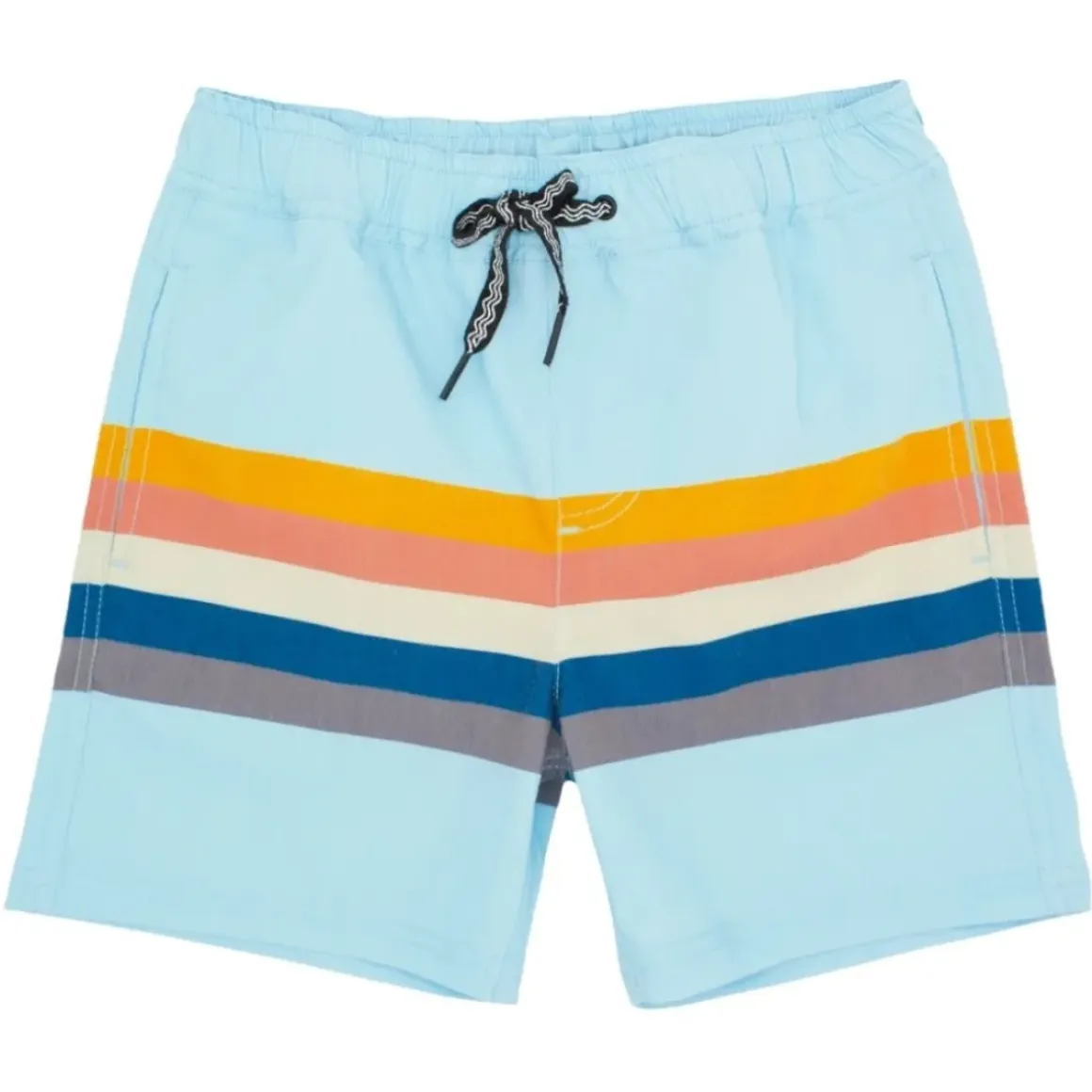 VINTAGE STRIPE SWIM TRUNKS
