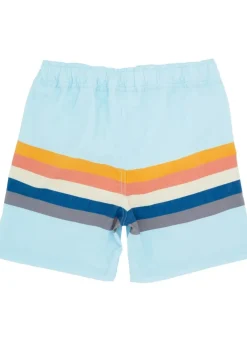VINTAGE STRIPE SWIM TRUNKS