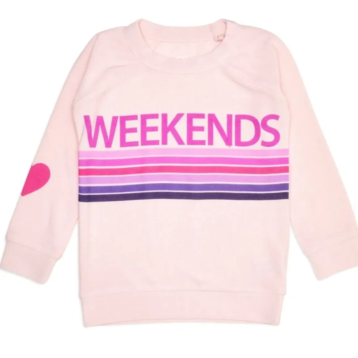 WEEKEND STRIPE SWEATSHIRT