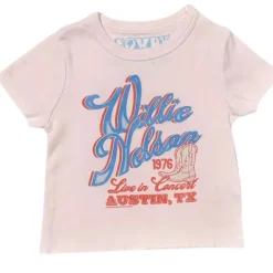 WILLIE NELSON AUSTIN COWBOY BOOTS TSHIRT