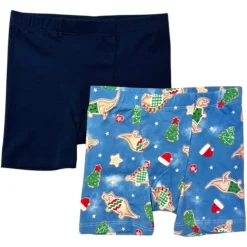 XMAS SWEATER DINO 2 PACK BOXERS